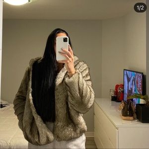 Manteau fourrure jamaia porté